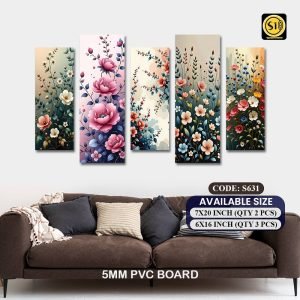 Wall Split Canvas (5 part)-Code631