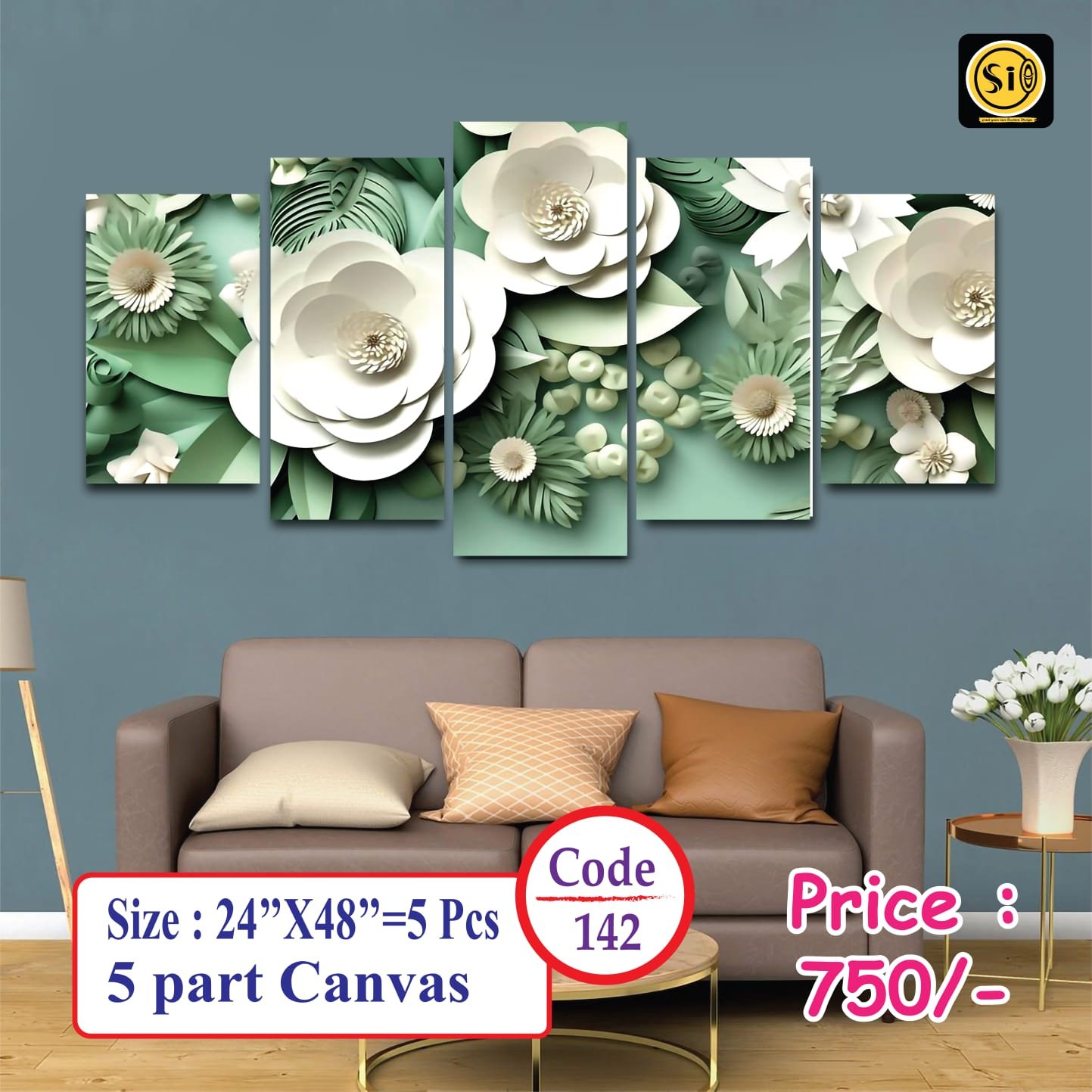 Wall Canvas Code-142
