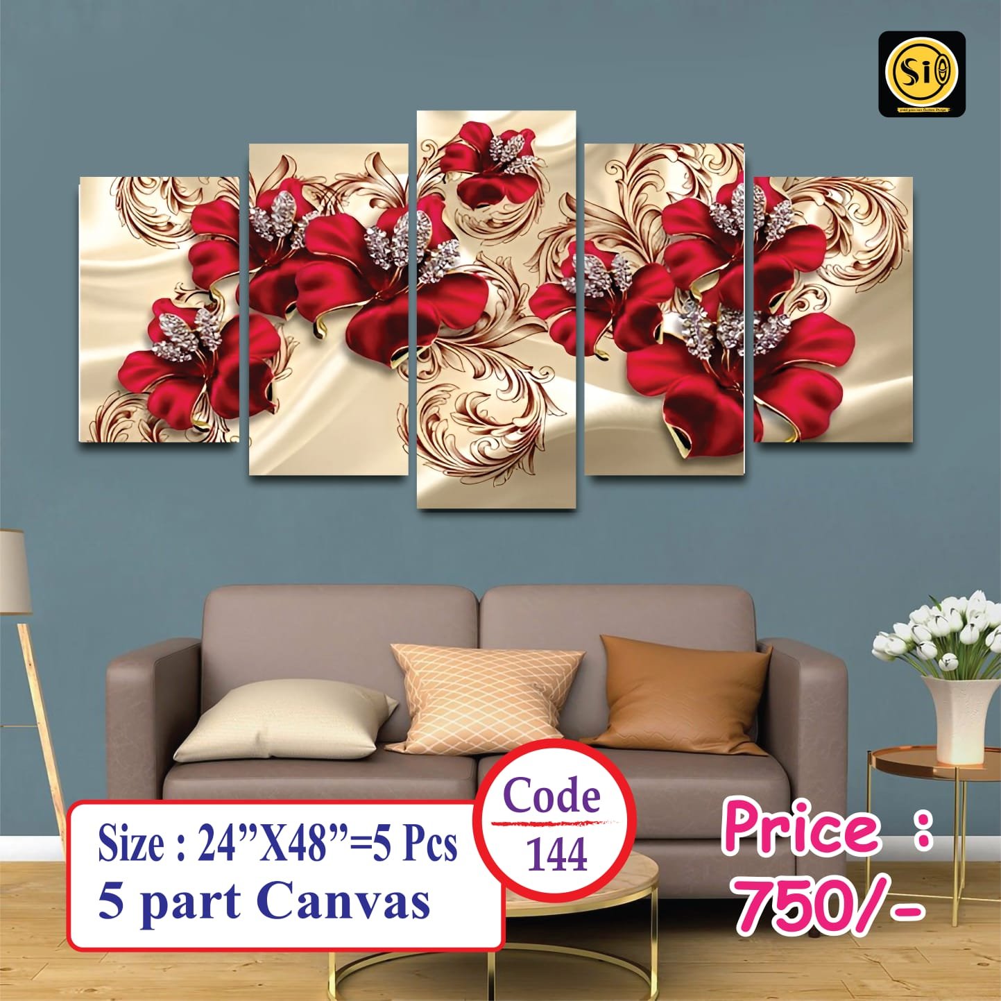 Wall Canvas Code-144