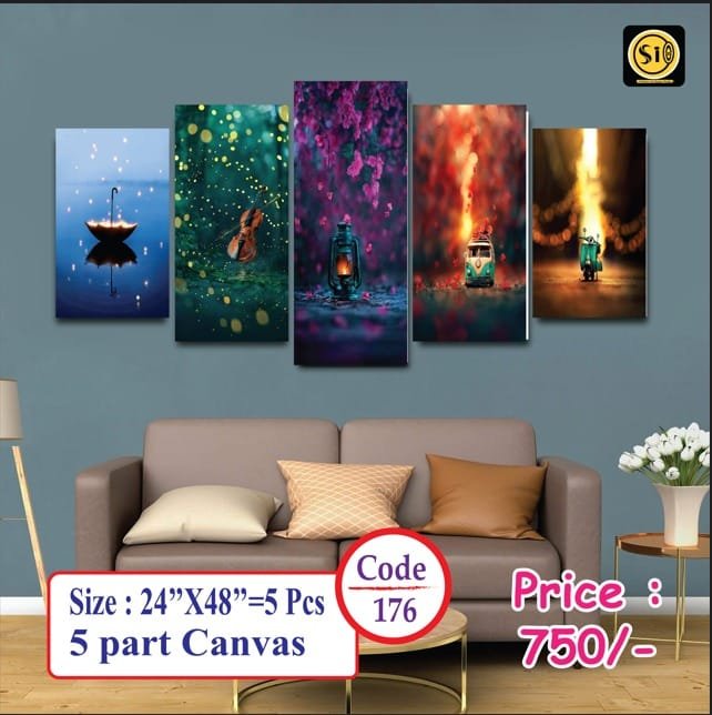 Wall Canvas Code-176