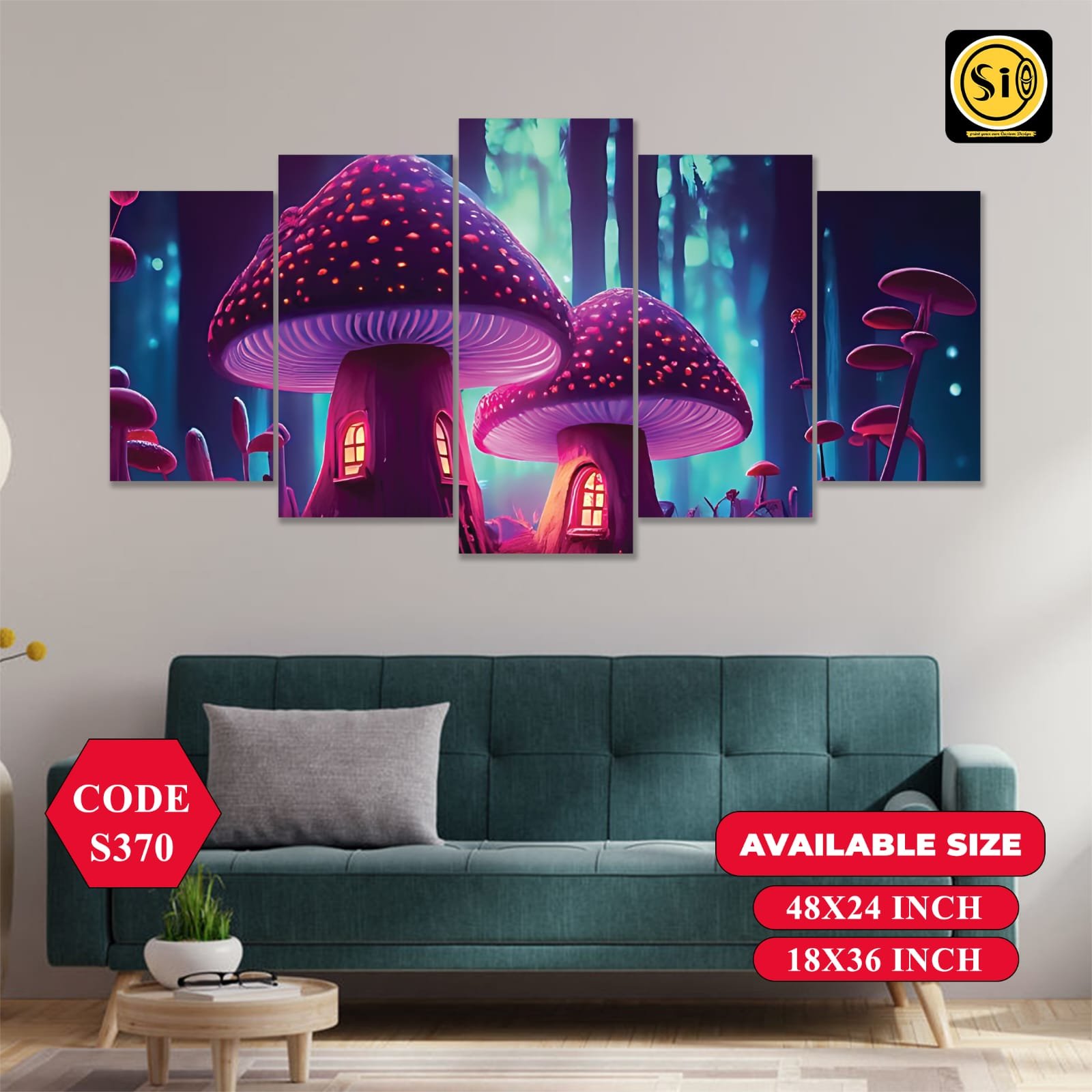 Wall Canvas Code-S370