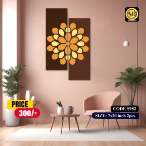 Wall Split Canvas (2part)-Code S982