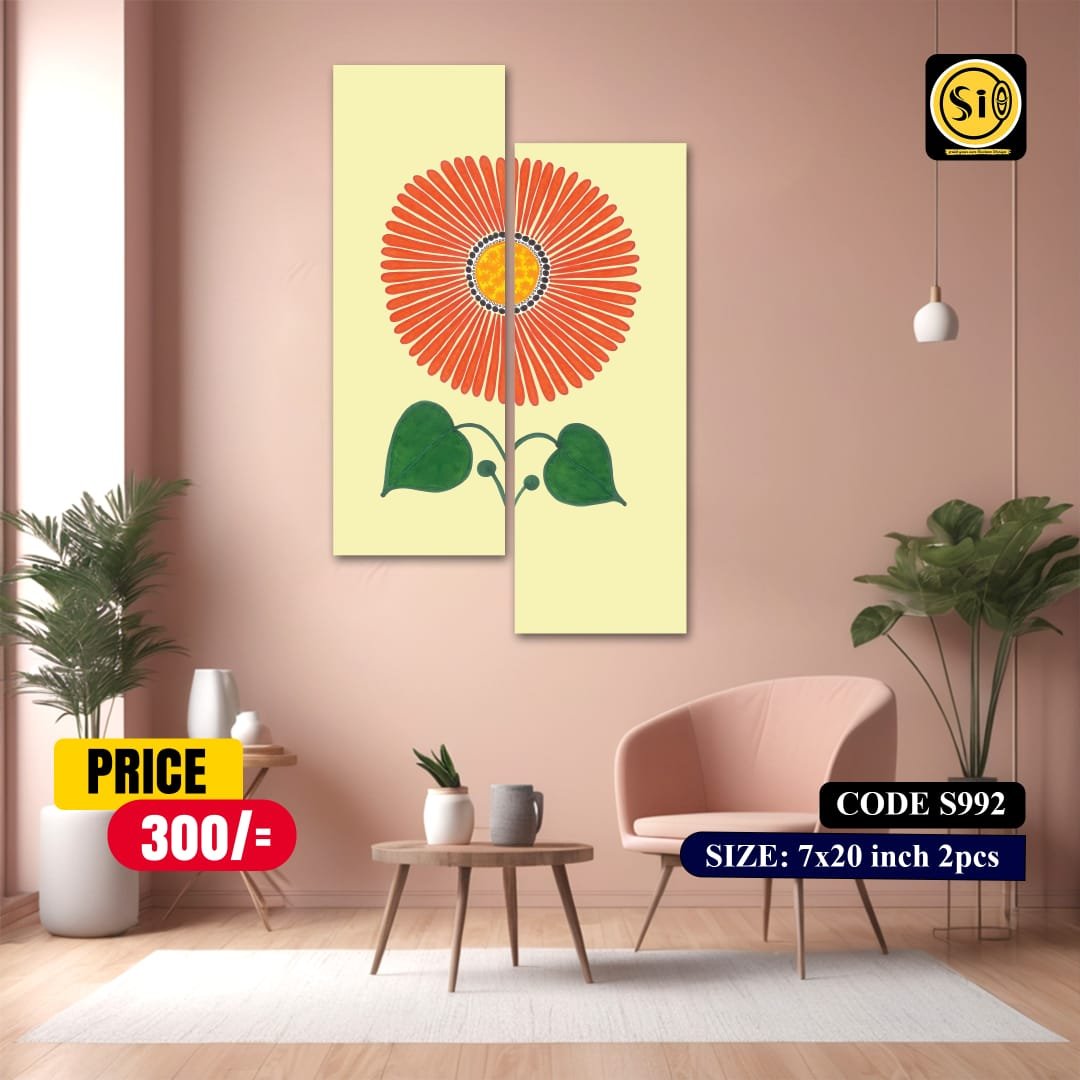 Wall Split Canvas (2part)-Code S992